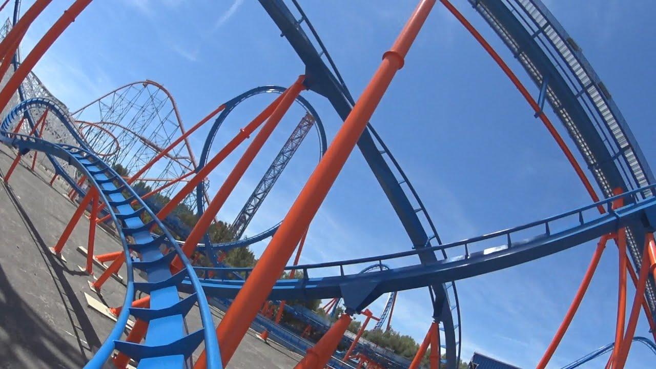 Scream (On Ride) Six Flags Magic Mountain