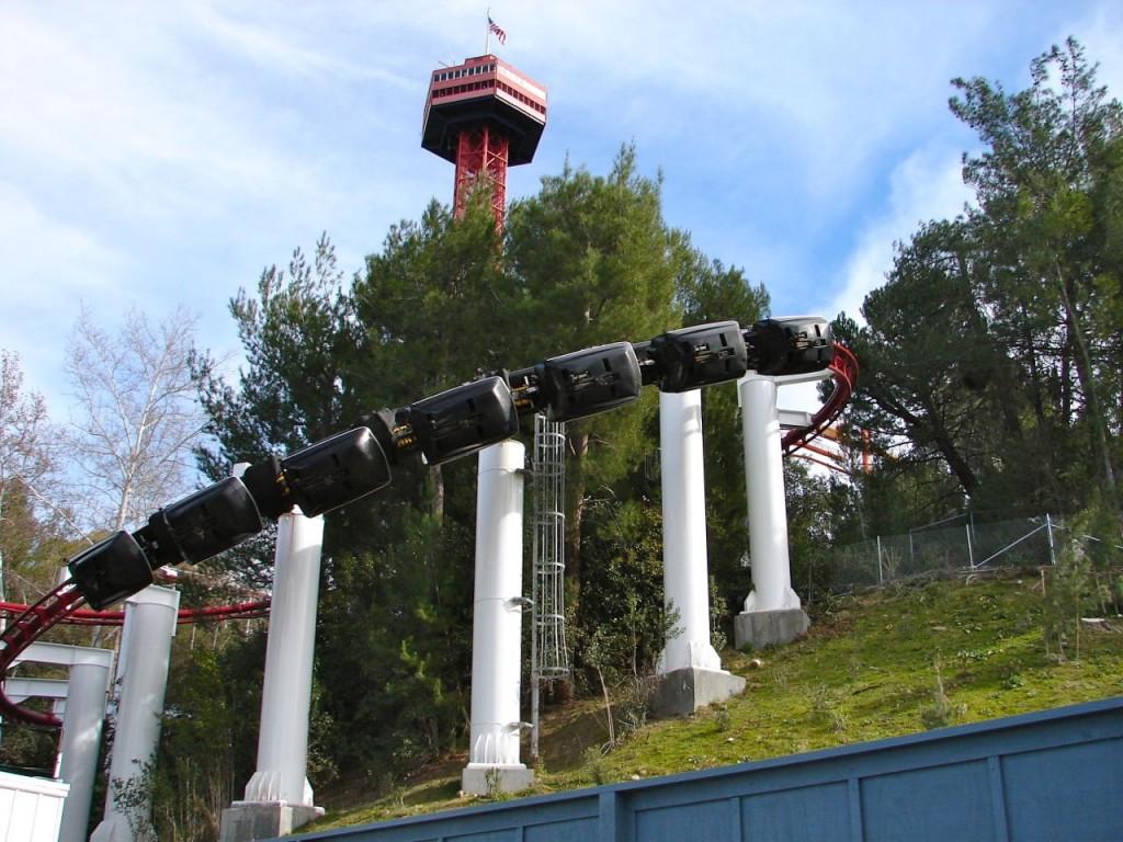 Rollercoasters image Six Flags Magic Mountain Ninja HD wallpaper