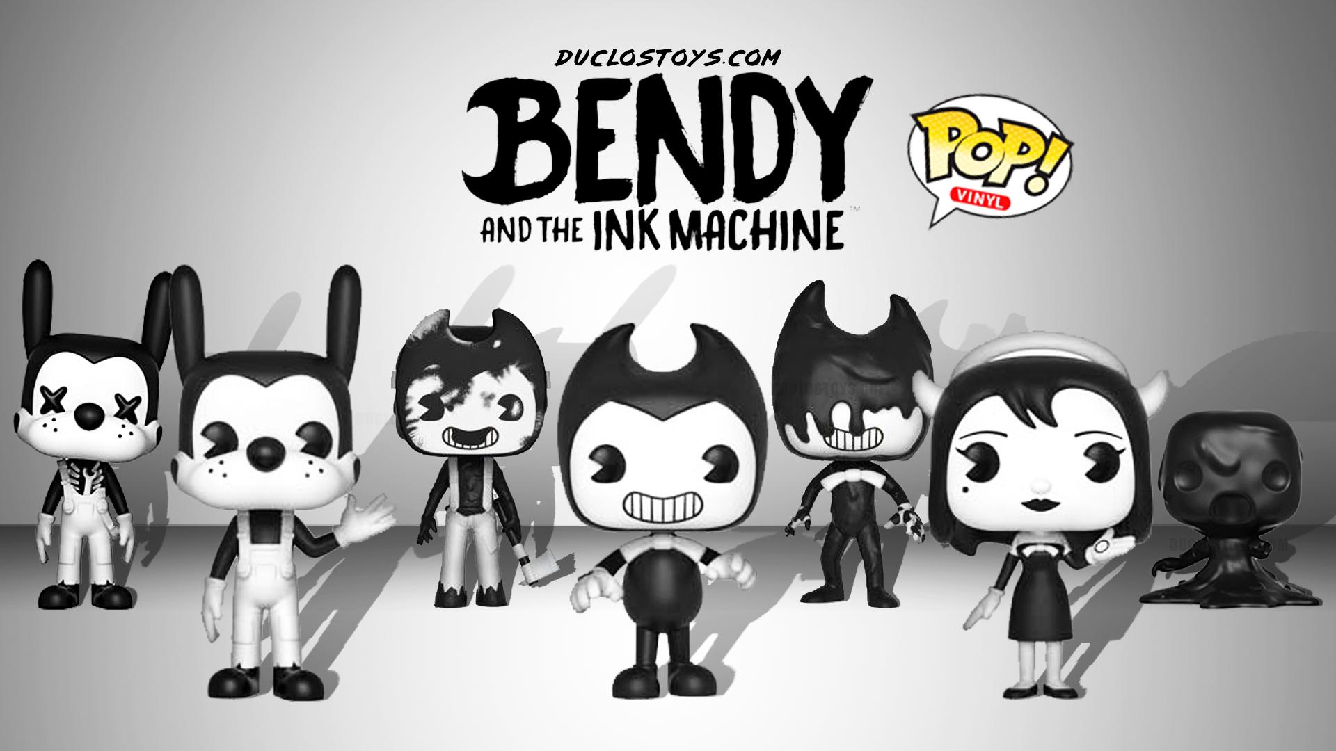 Funko Pop ! Games and the Ink Machine Toys. Action