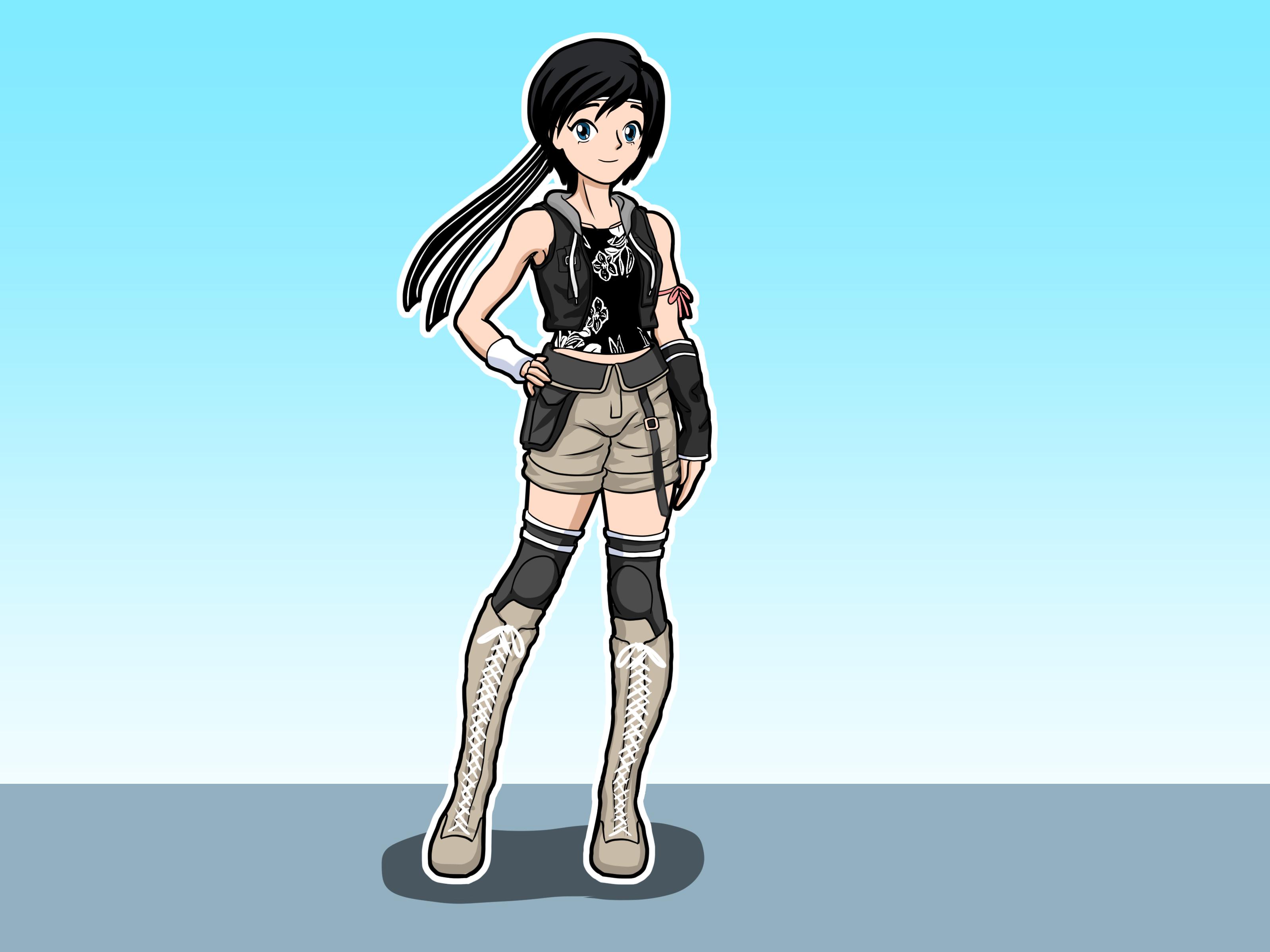 Ways to Cosplay as Yuffie from Final Fantasy VII Advent Children