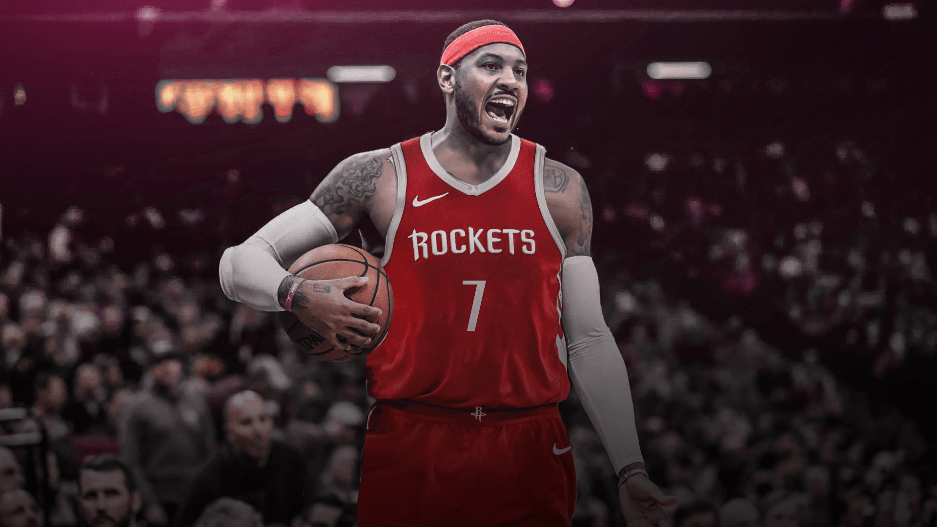 Carmelo Anthony will be used as 4 with Houston Rockets