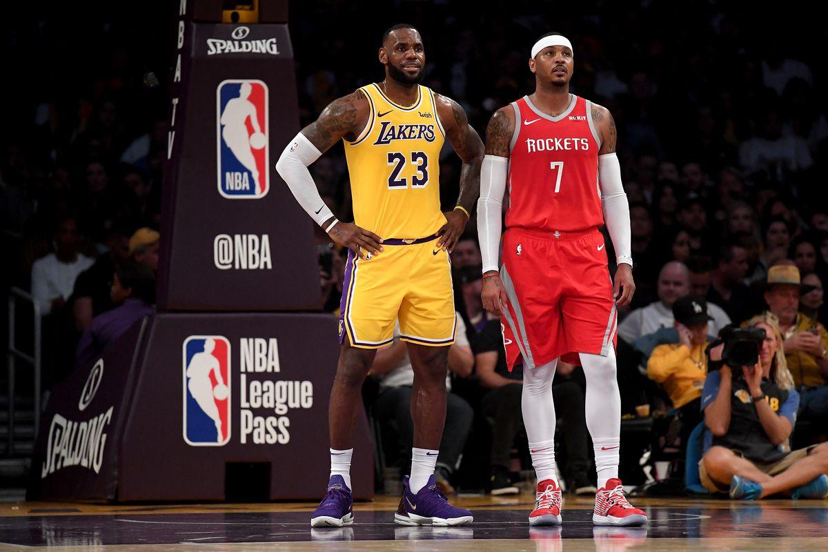 LeBron James says Lakers adding Carmelo Anthony in free agency isn't