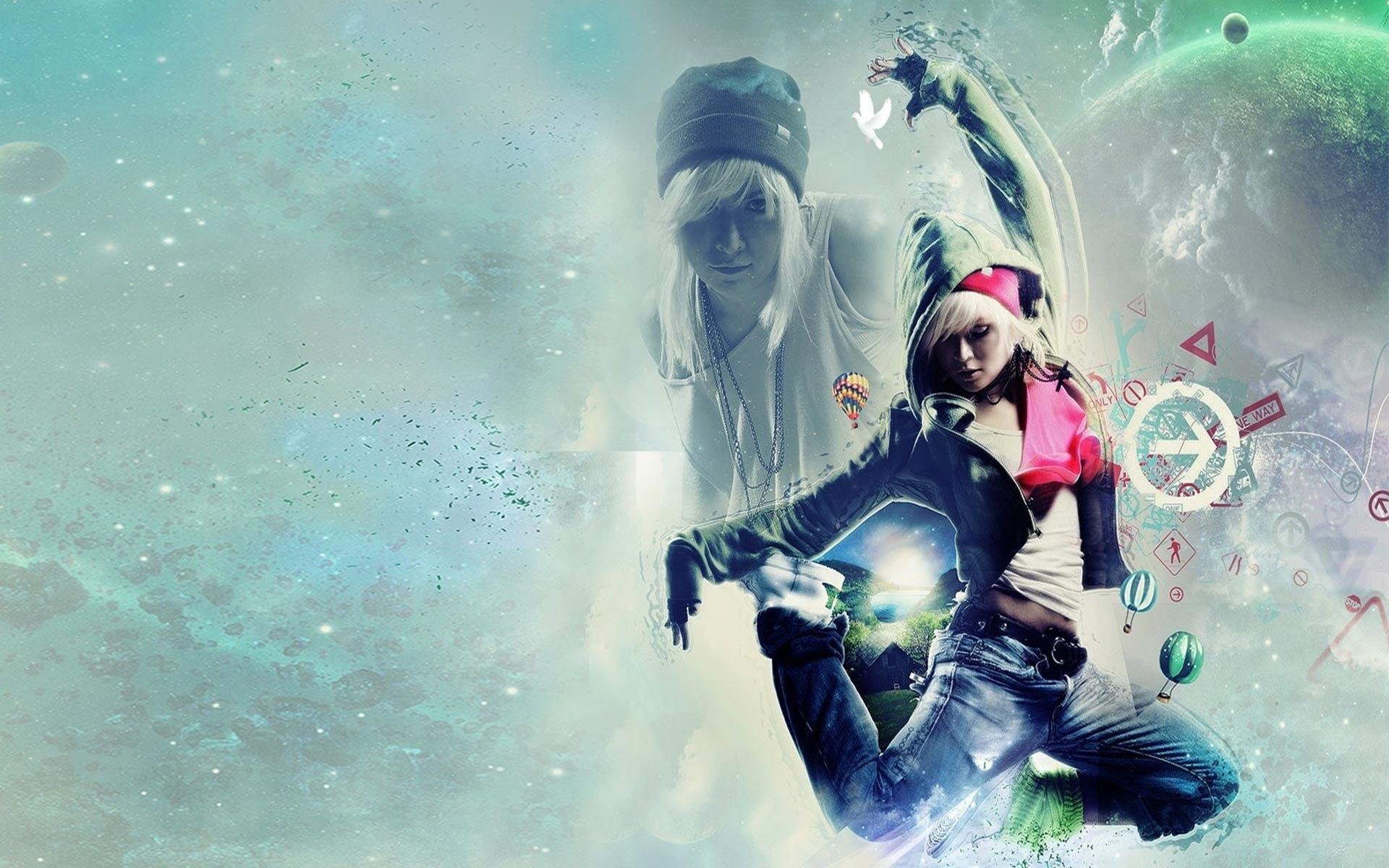 Dance girl wallpaper