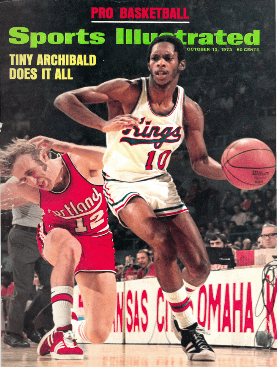 NBA #ABA Sport Illustrated oct 15 1973 Tiny Archibald. Basketball