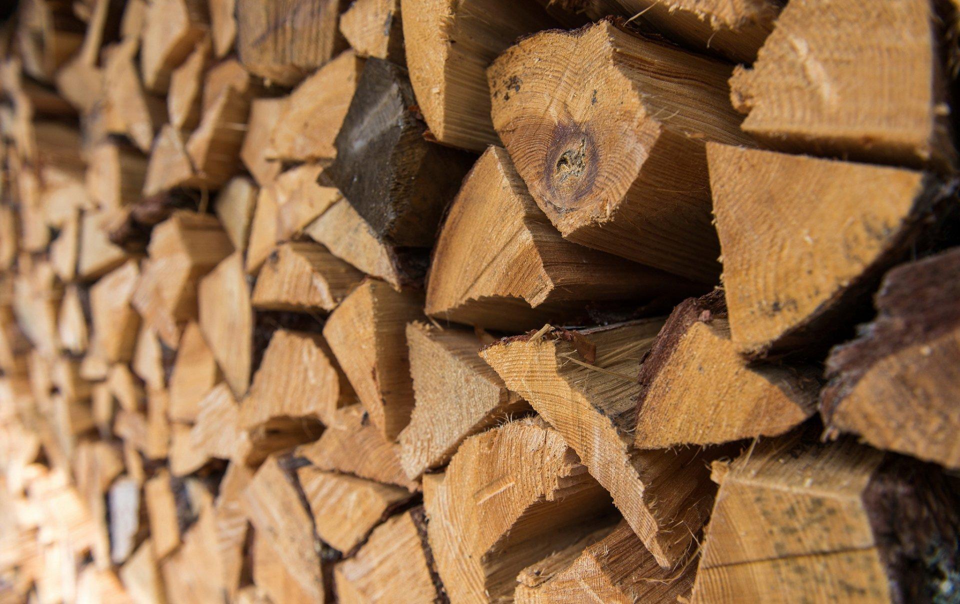 woodpile stack of wood firewood close up HD wallpaper