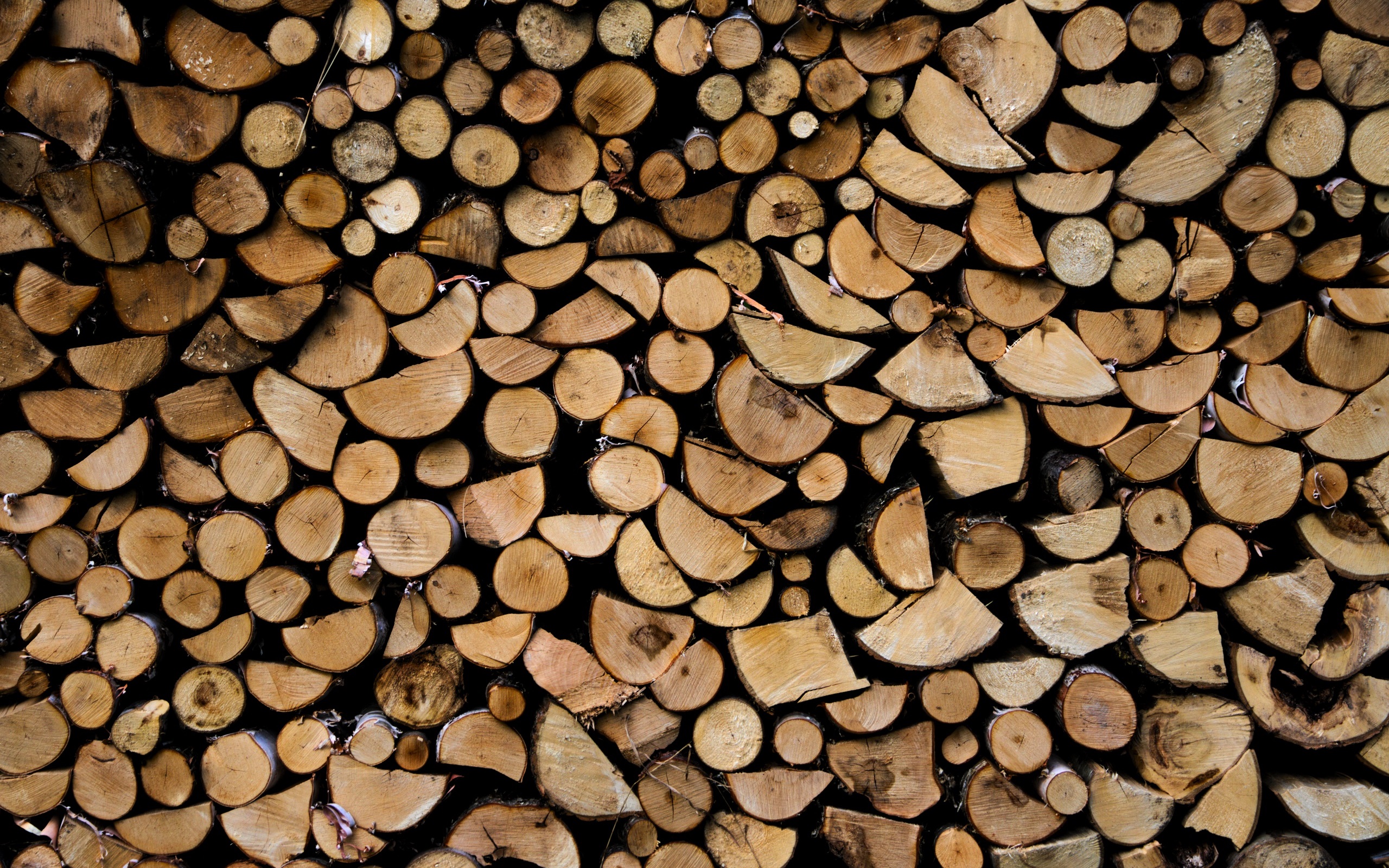 Wallpaper Firewood, wood background 2560x1600 HD Picture, Image