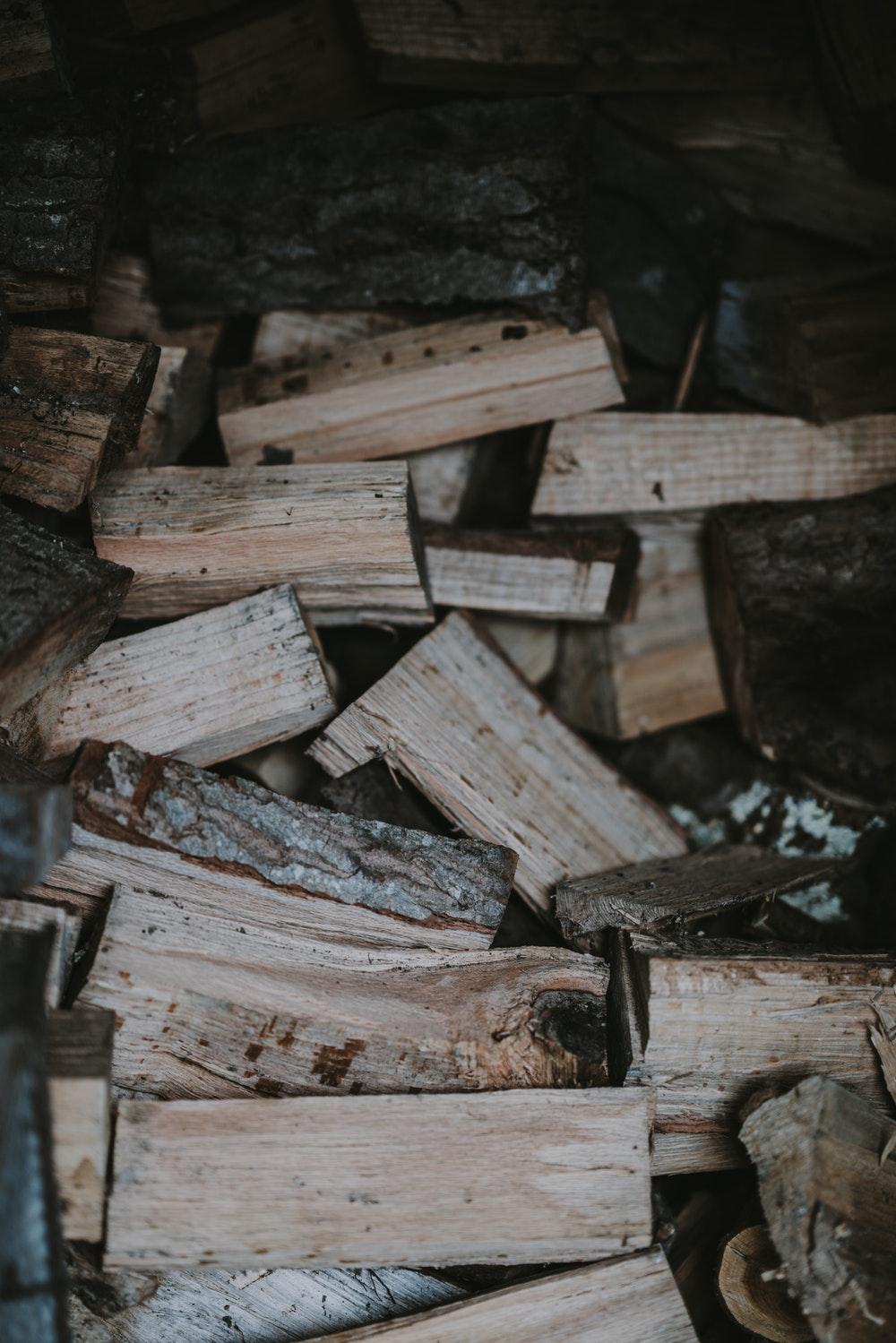 Chopped Wood Picture. Download Free Image