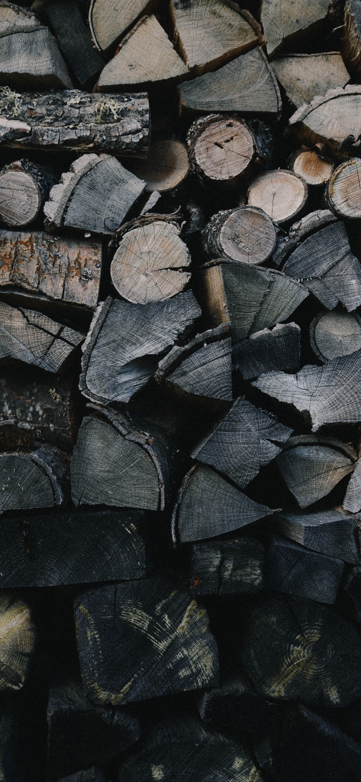 Wallpaper Firewood, wood wall 2880x1800 HD Picture, Image