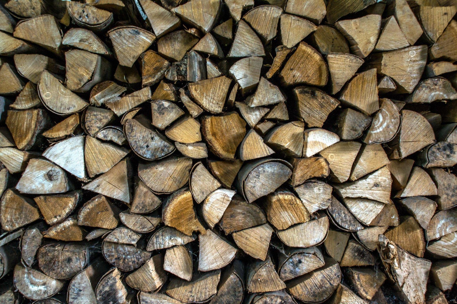 firewood textures background HD wallpaper