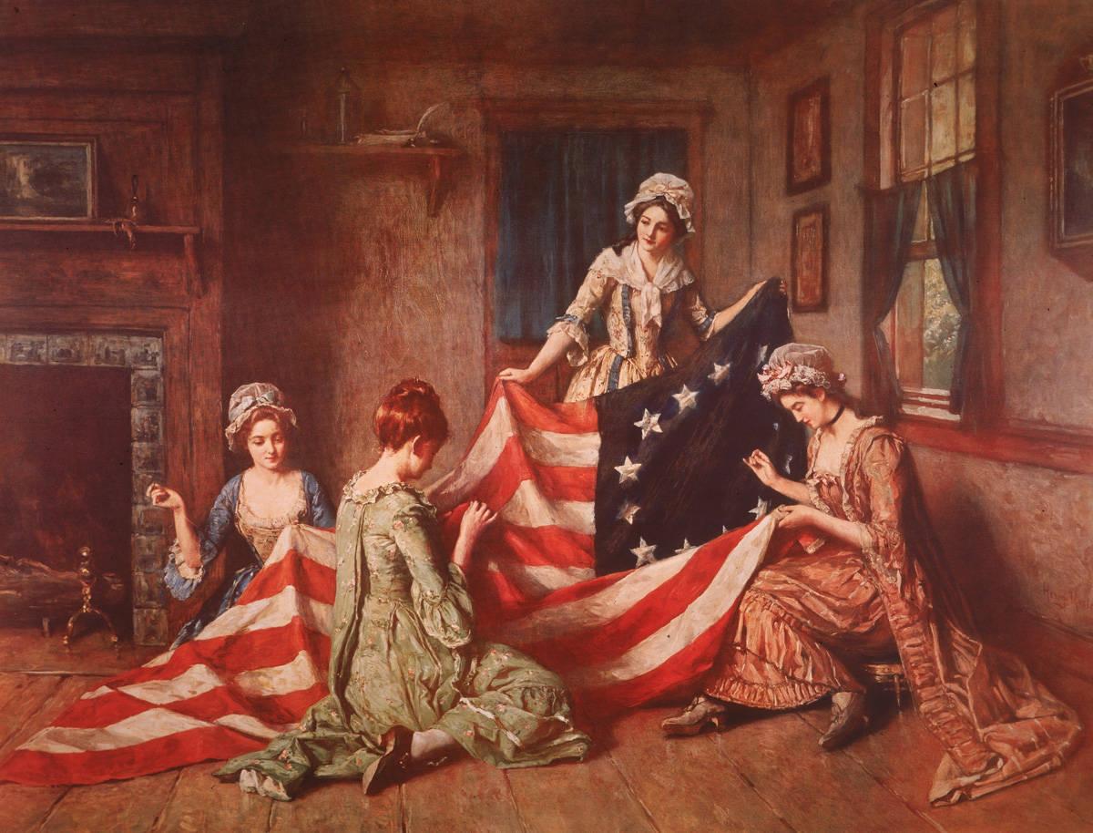 Never Enough History: Who Made The First American Flag? Not Betsy Ross