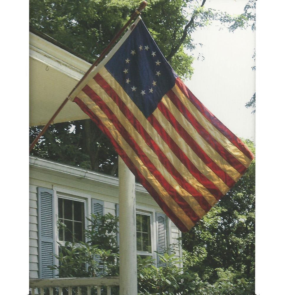 Tea Stained Betsy Ross Flag