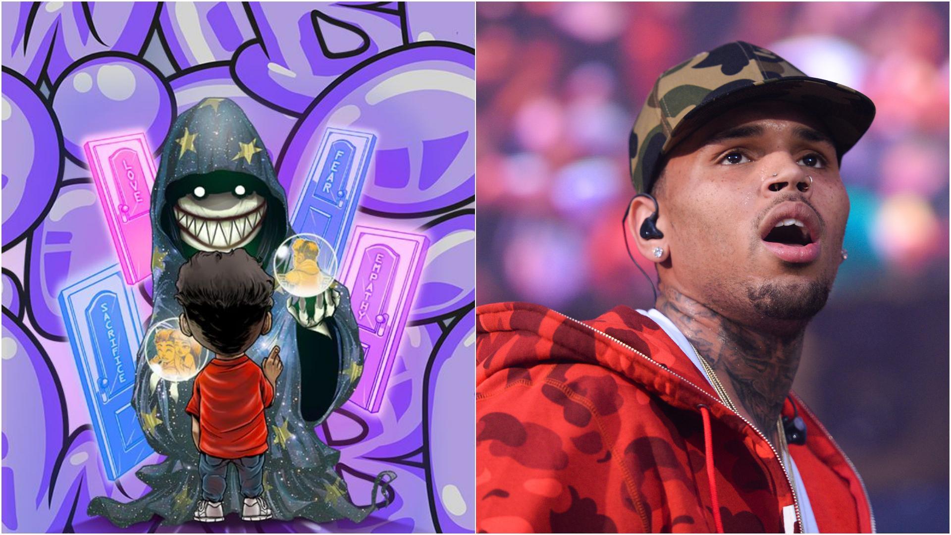 Graffiti Artist Katun Designs Chris Brown's New Single Artwork