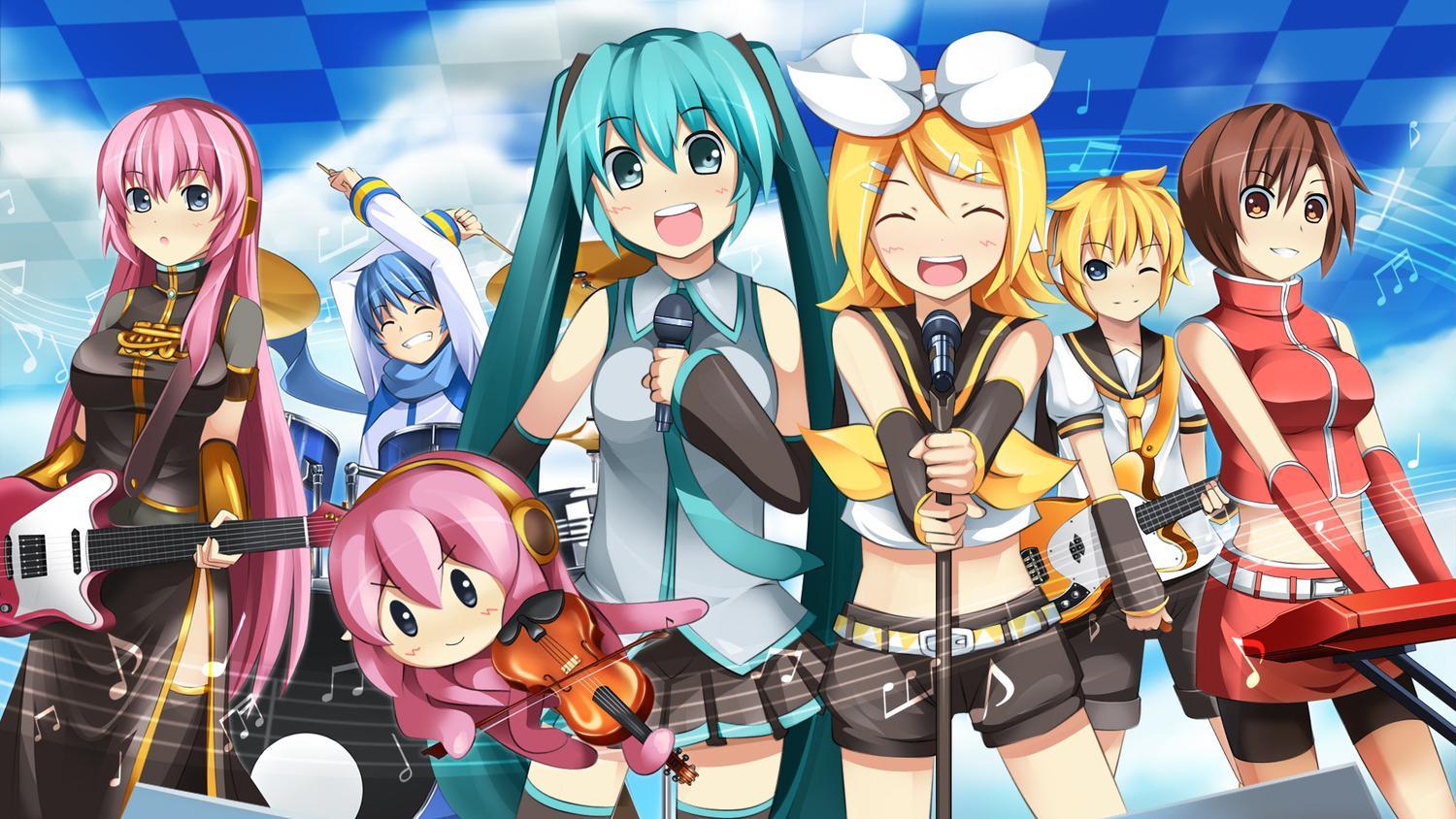 Vocaloid Group HD Wallpaper, Background Image