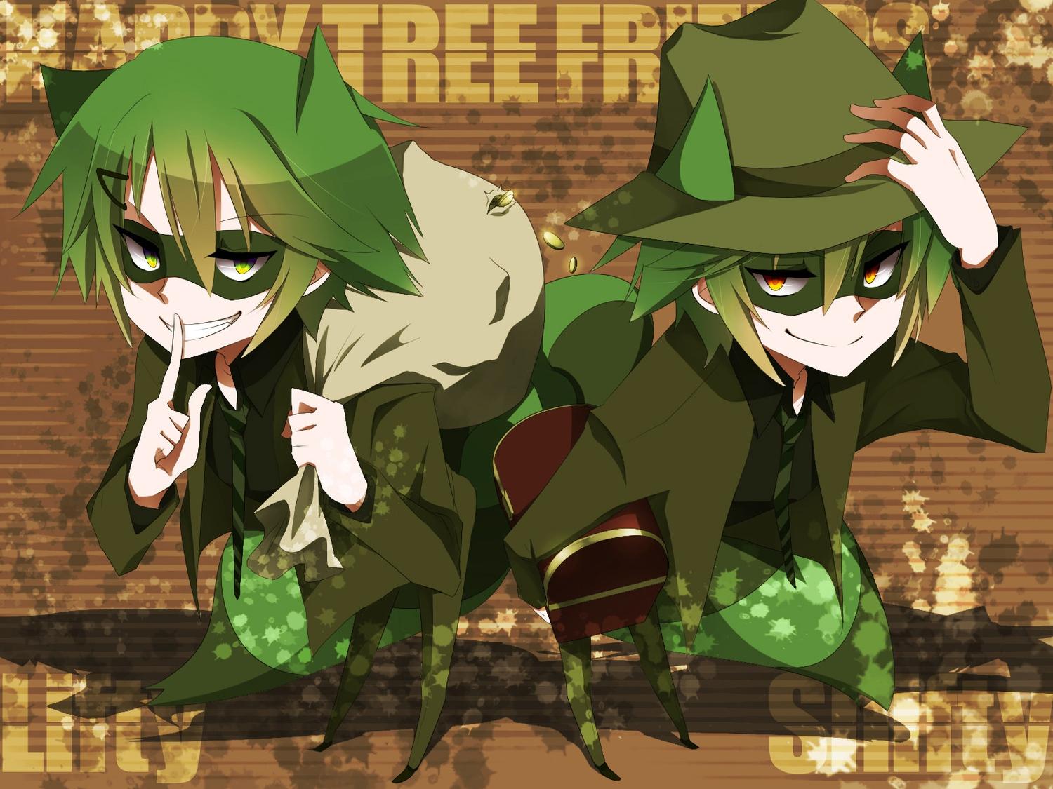 all male anthropomorphism happy tree friends lifty male shifty