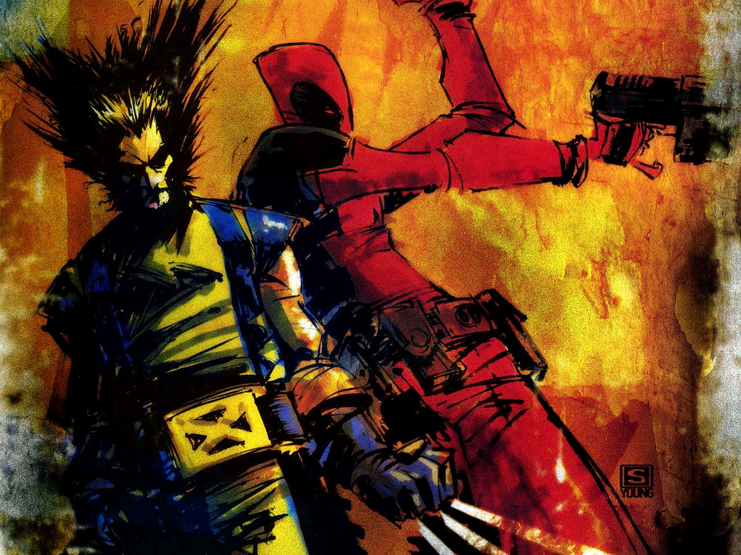 wolverine and deadpool wallpaper