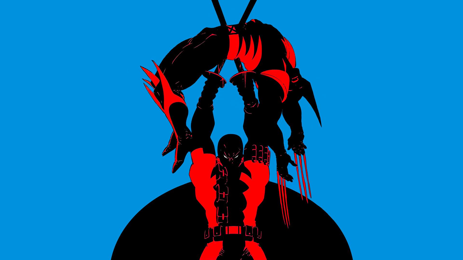 Wolverine vs Deadpool HD Wallpaper