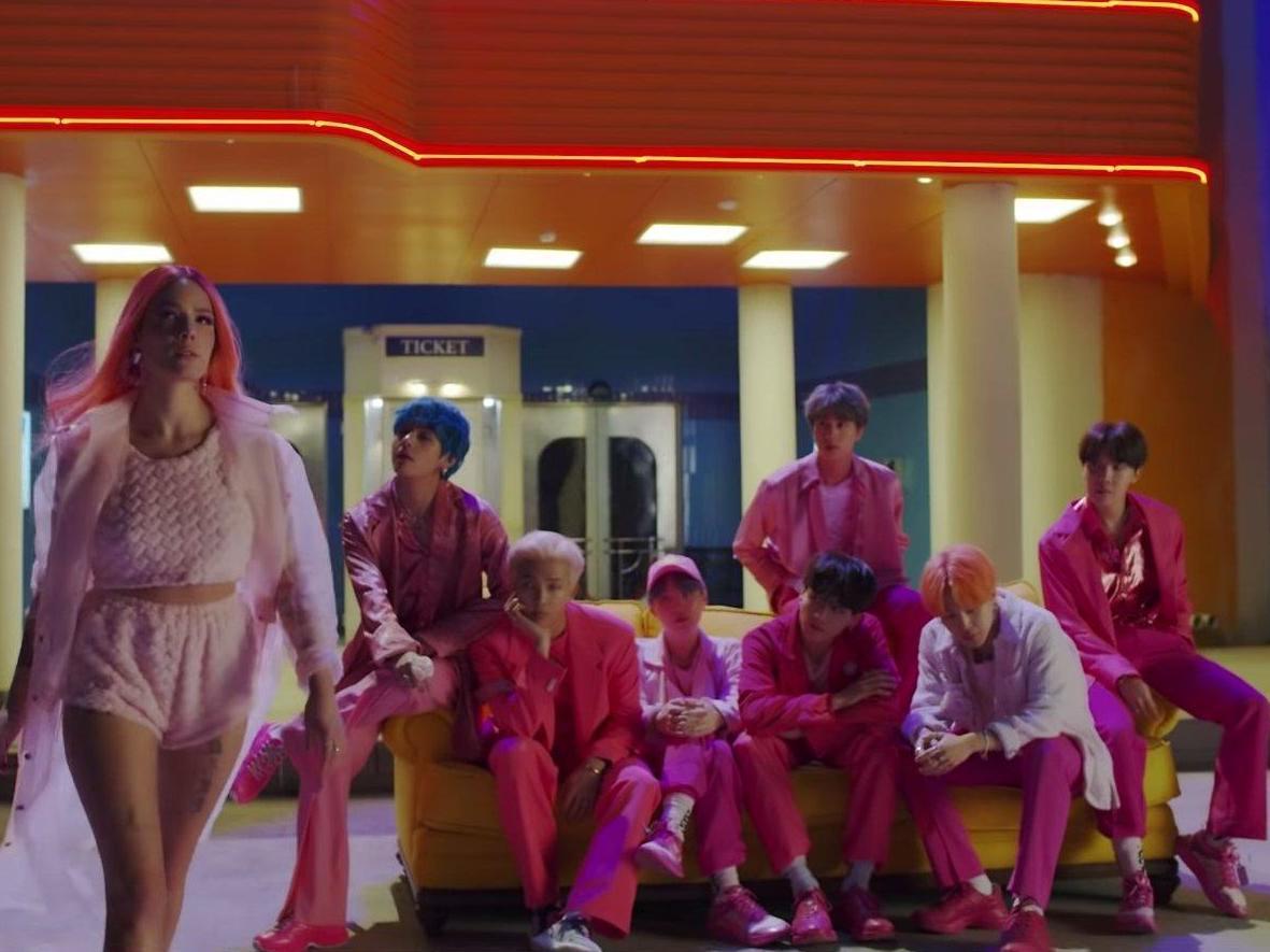 Boy with Luv: BTS unveil teaser for collaboration with Halsey