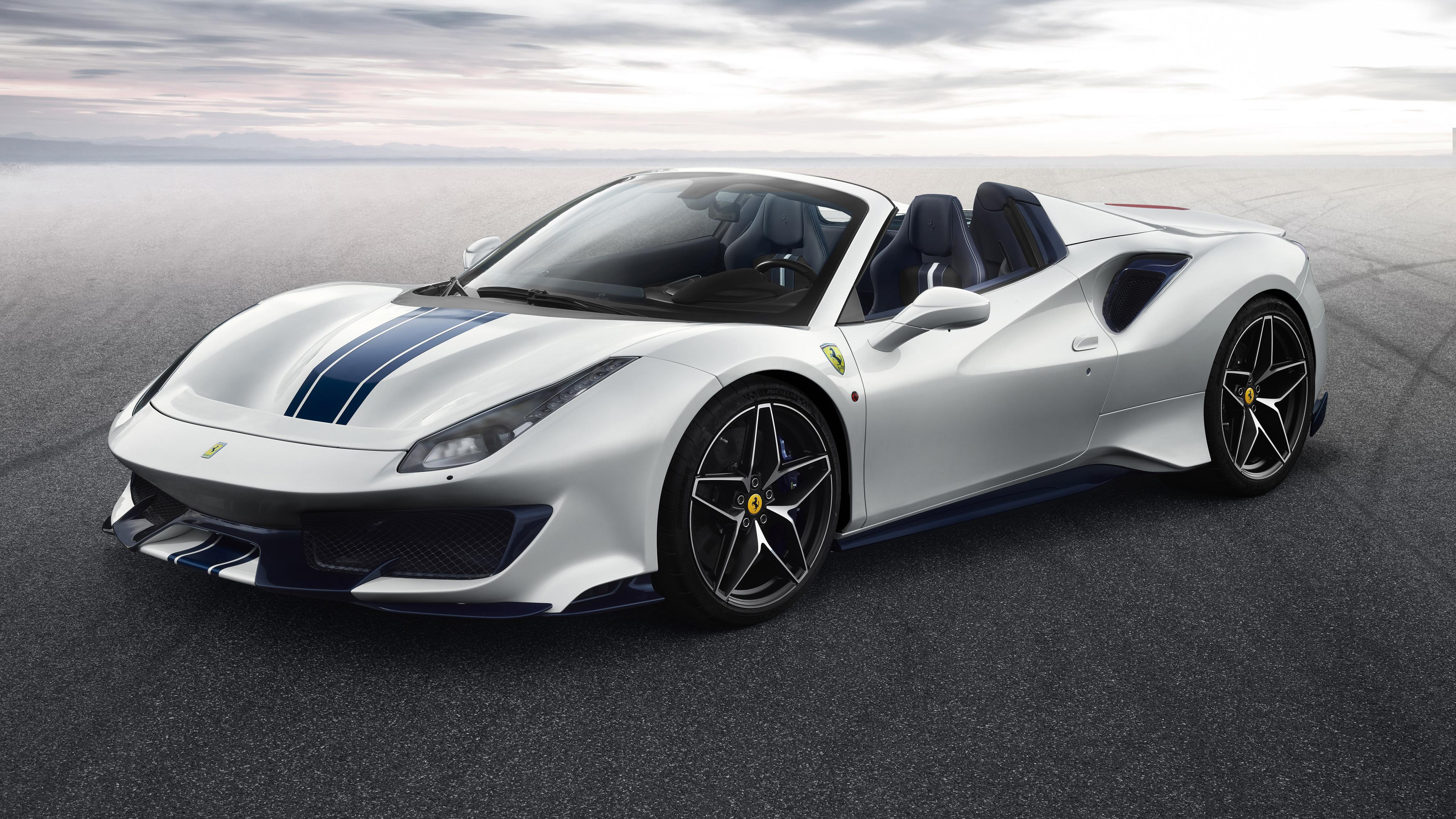 Ferrari 488 Pista White / Ferrari 488 Pista White Anrky An21 Wheel ...