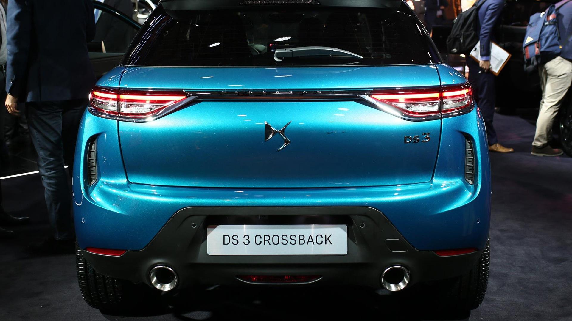 DS 3 Crossback: French luxury crossover debuts with EV option