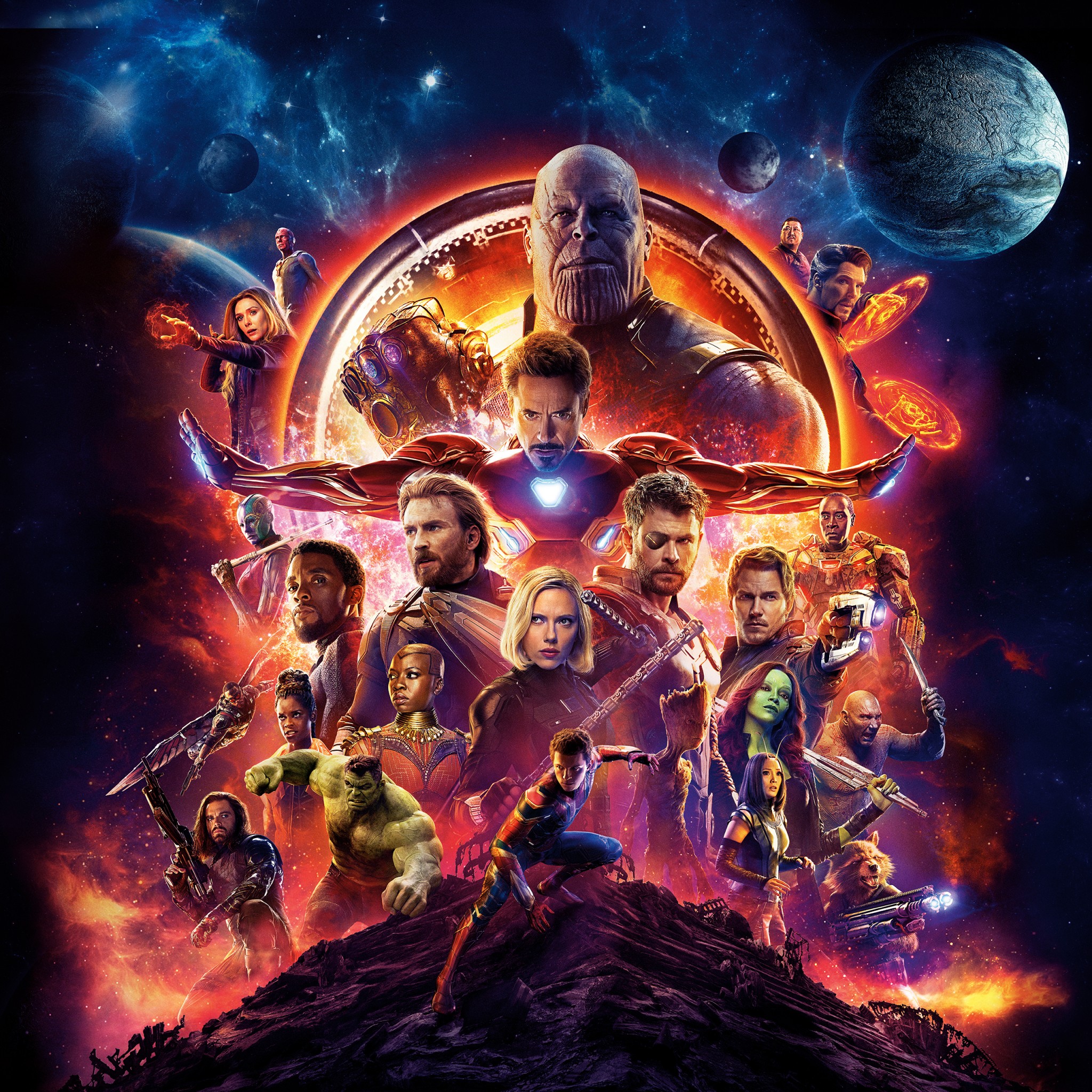 Avengers Infinity War 4K 8K Wallpaper