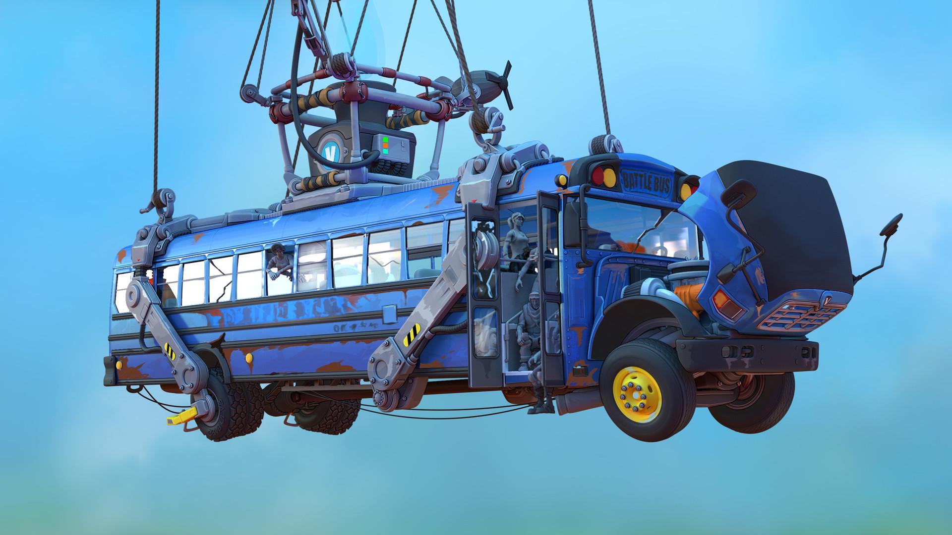 Fortnite Battle Bus Path Change Concept to Disperse Players