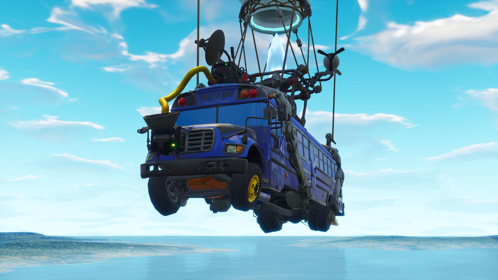 Fortnite's battle buses are getting 25% faster.
