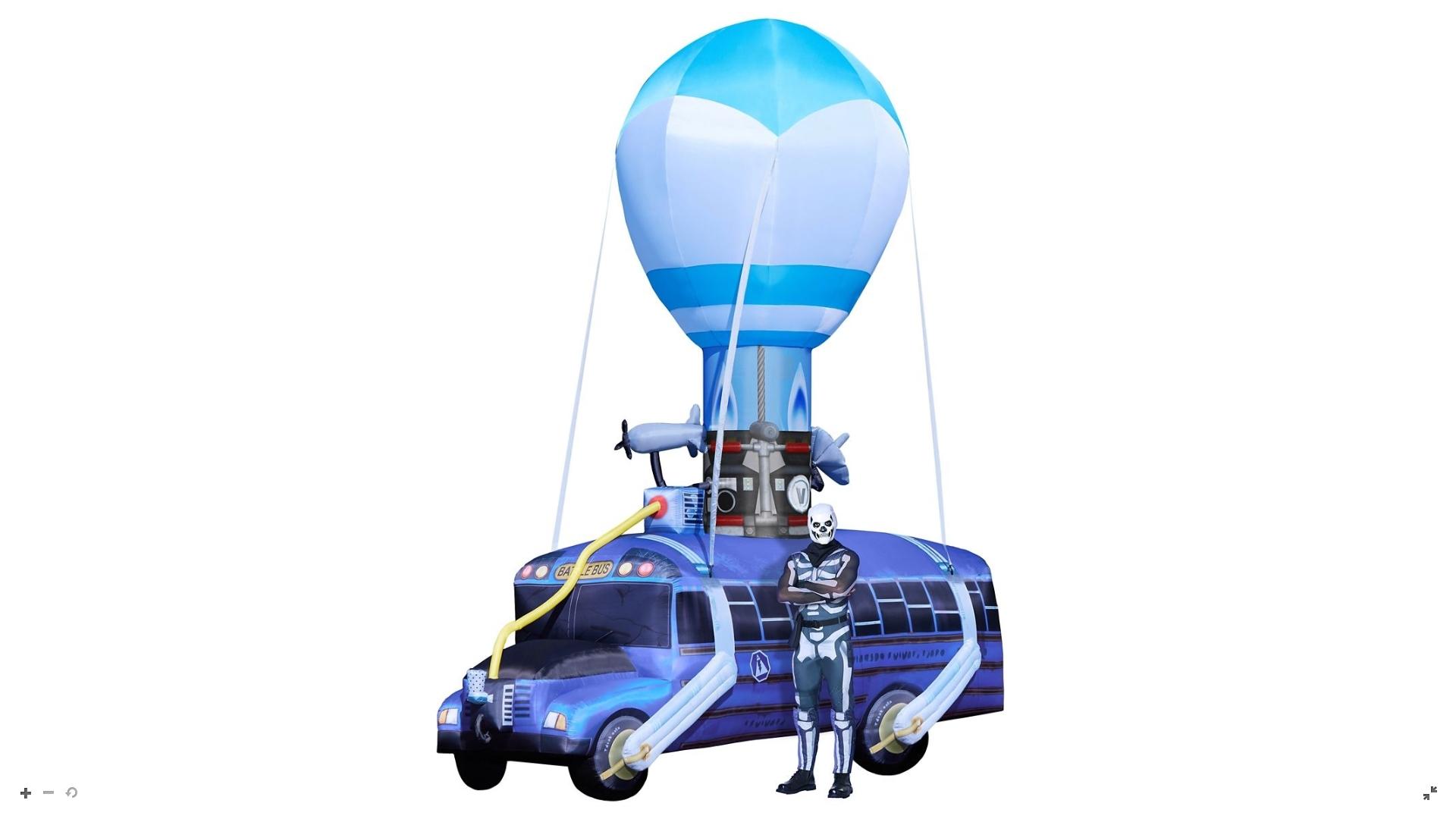 You Can Buy A 17 Feet Tall Inflatable Fortnite Battle Bus