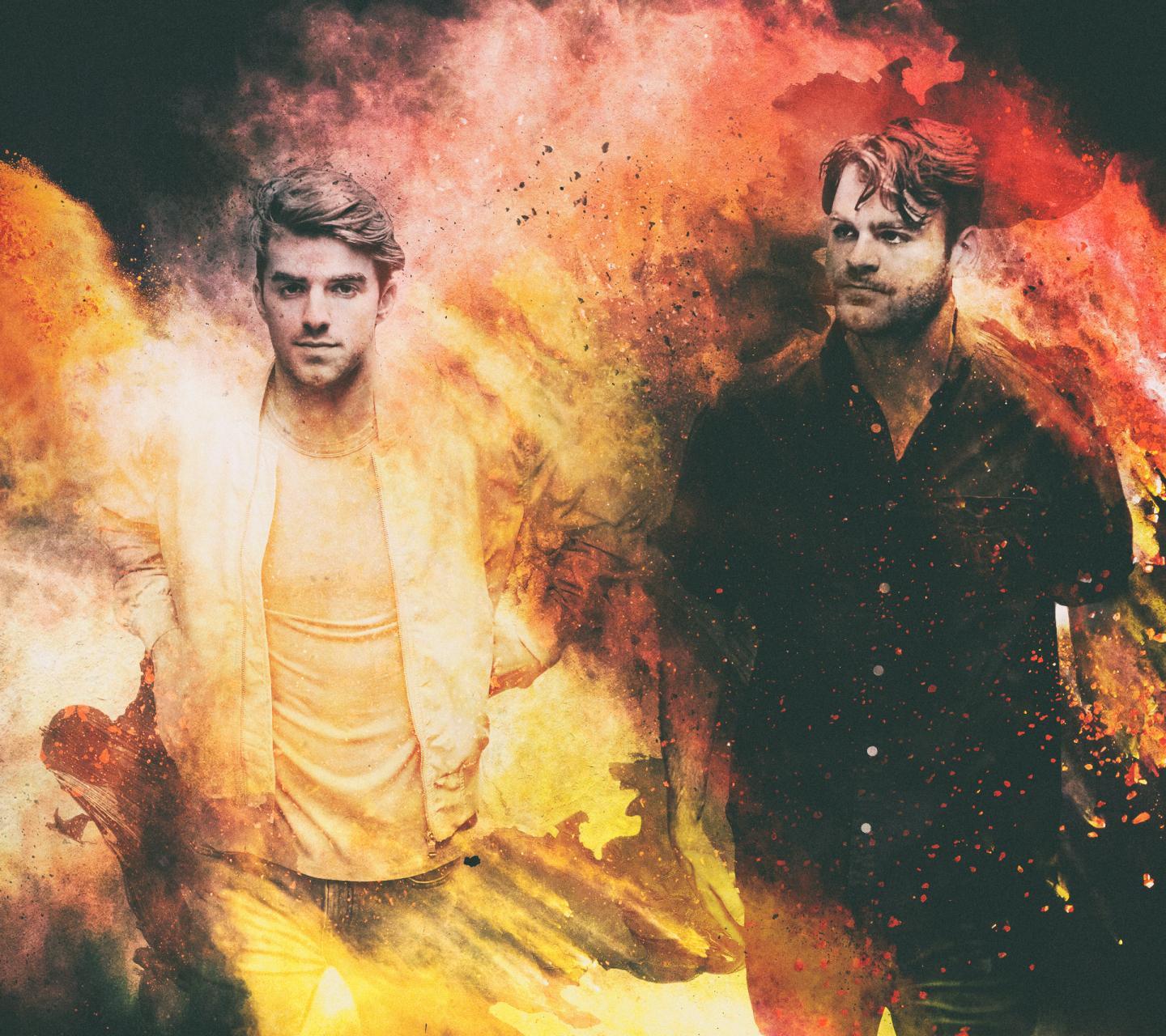 Music The Chainsmokers (1440x1280) Wallpaper