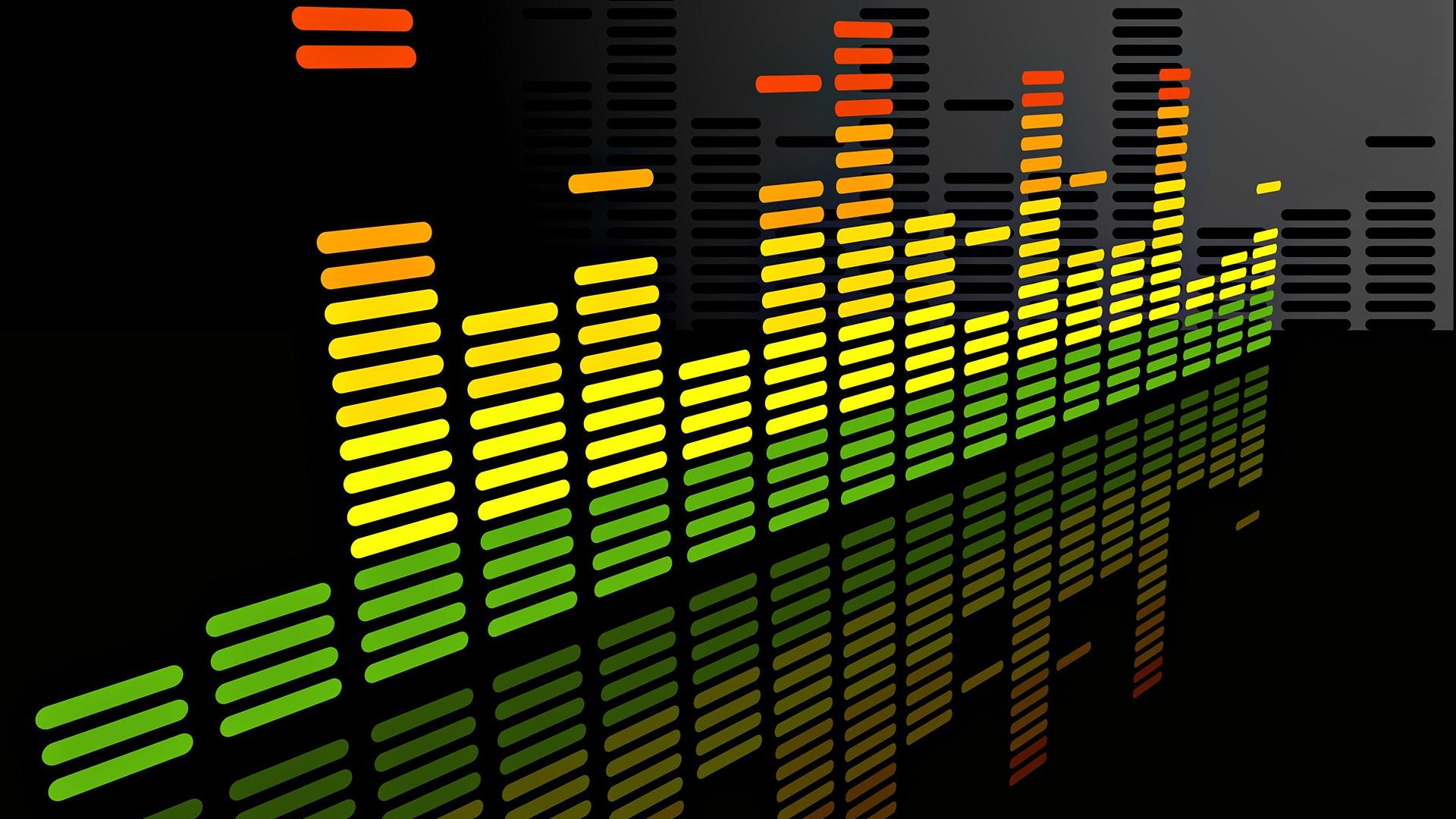 audio Spectrum Wallpaper HD / Desktop and Mobile Background