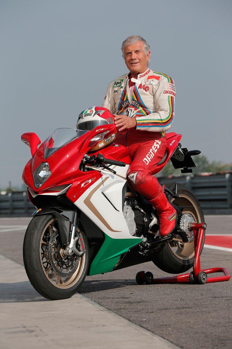 MV AGUSTA F3 800 Ago. Giacomo Agostini, 15 times World Champion