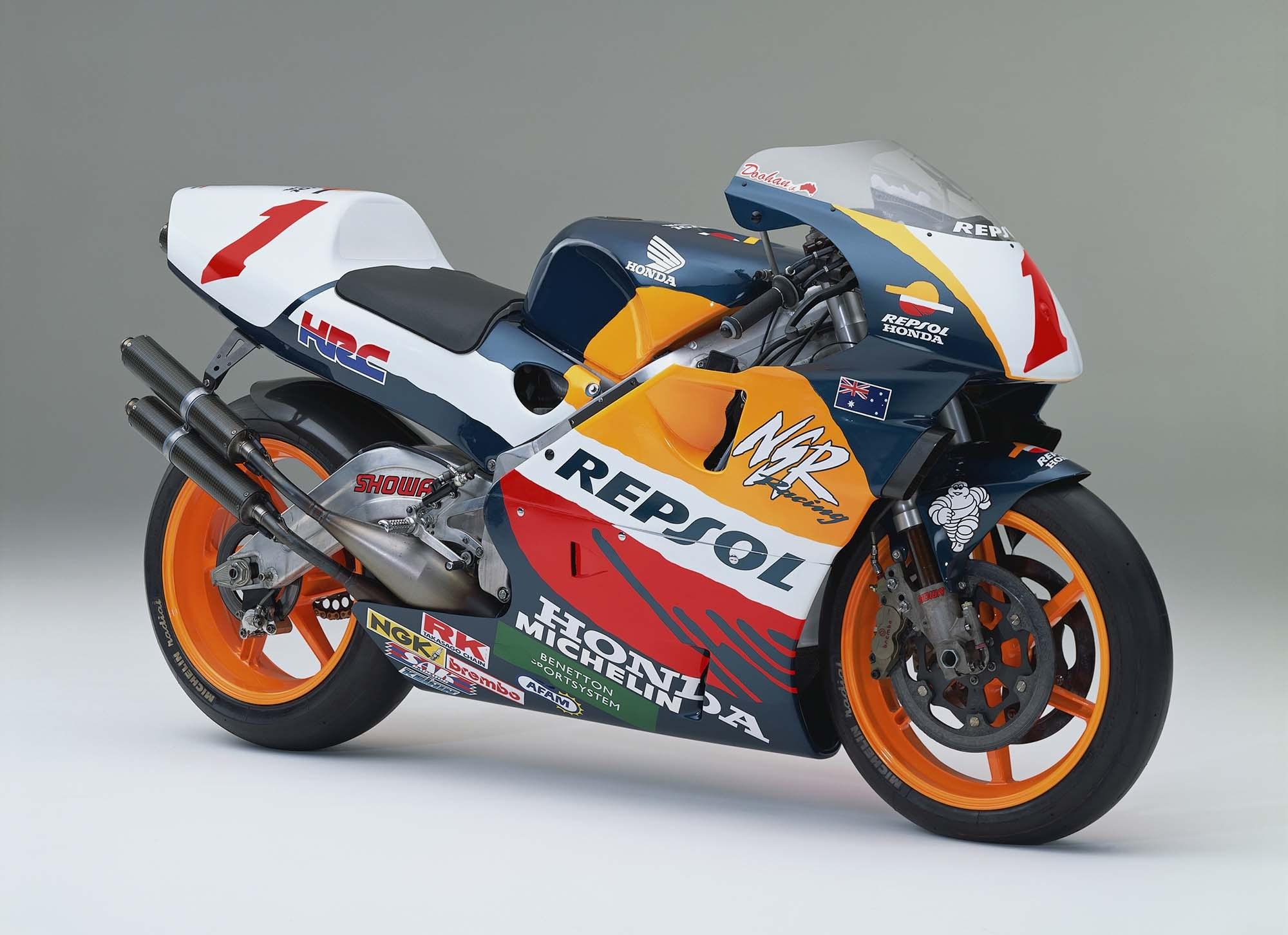 The Lineage of Honda's Grand Prix Motorcycles & Rubber