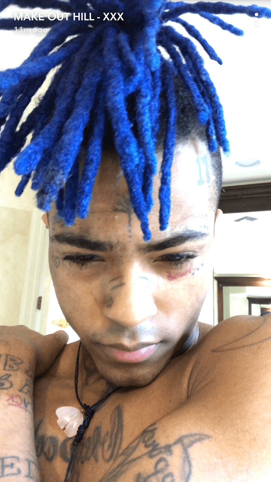 Xxxtentacion purple hair