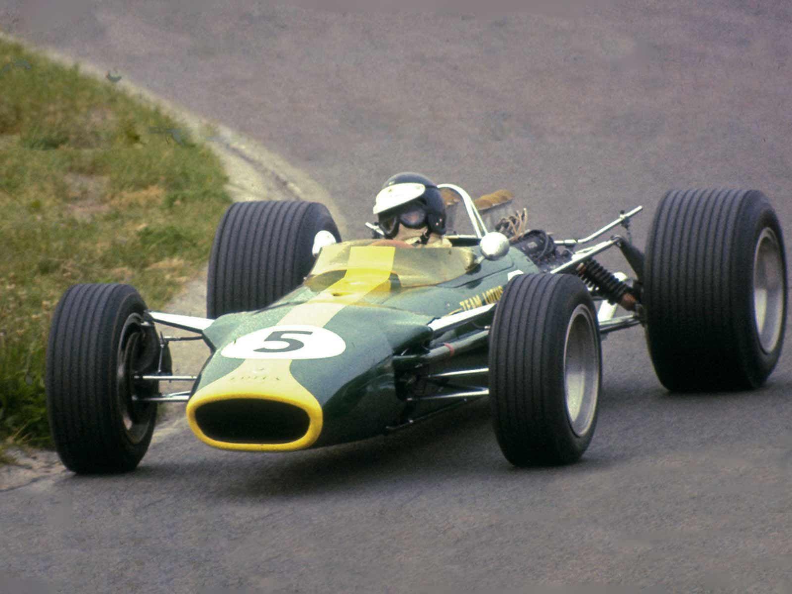 GP Holandii (Jim Clark) Lotus 49 Formuła 1 (color
