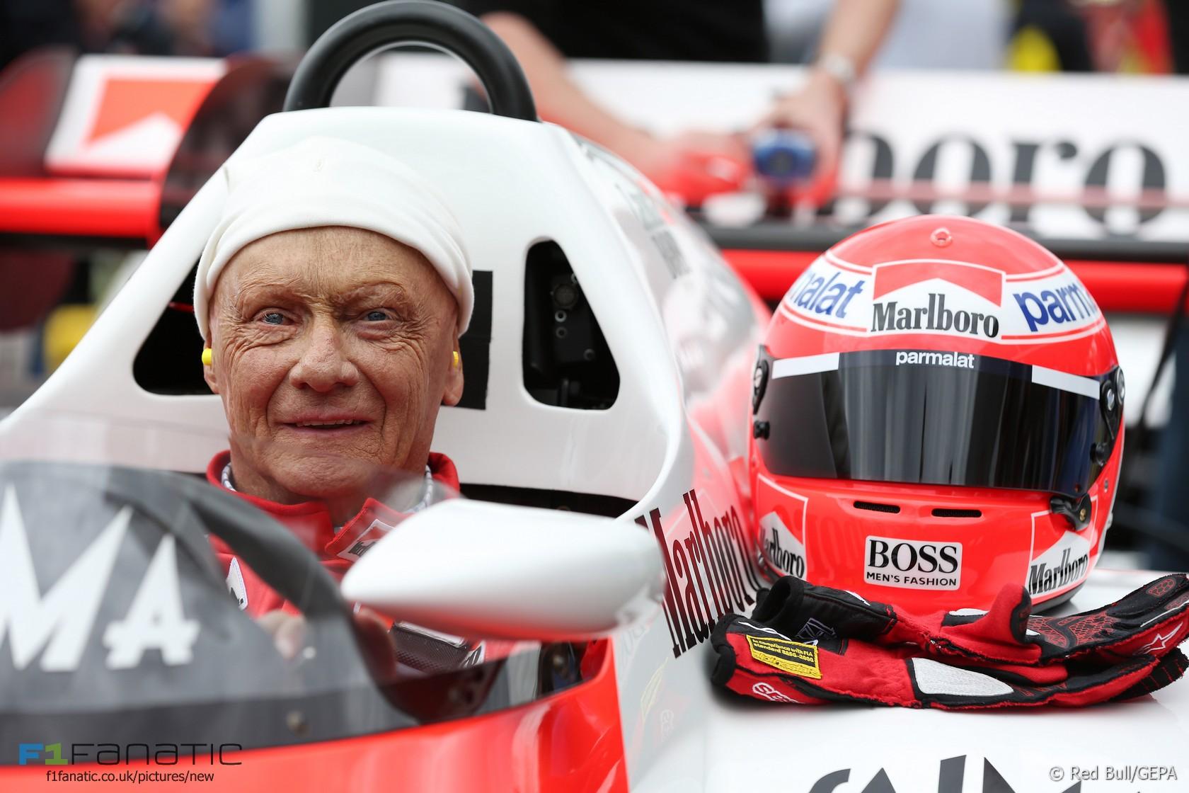 Niki Lauda, Red Bull Ring, 2015 · RaceFans