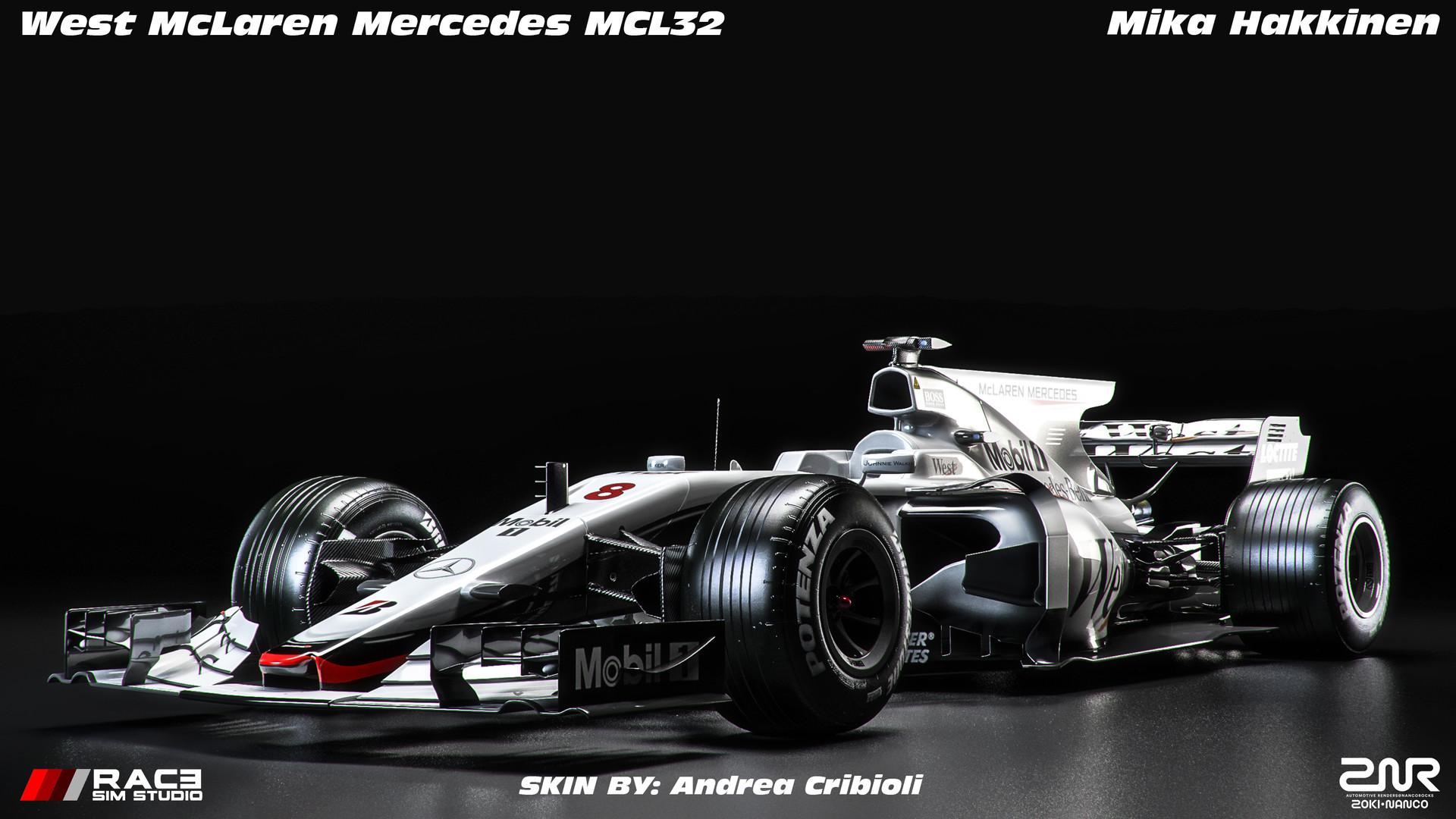 West McLaren Mercedes MCL32 Hakkinen -, Zoki