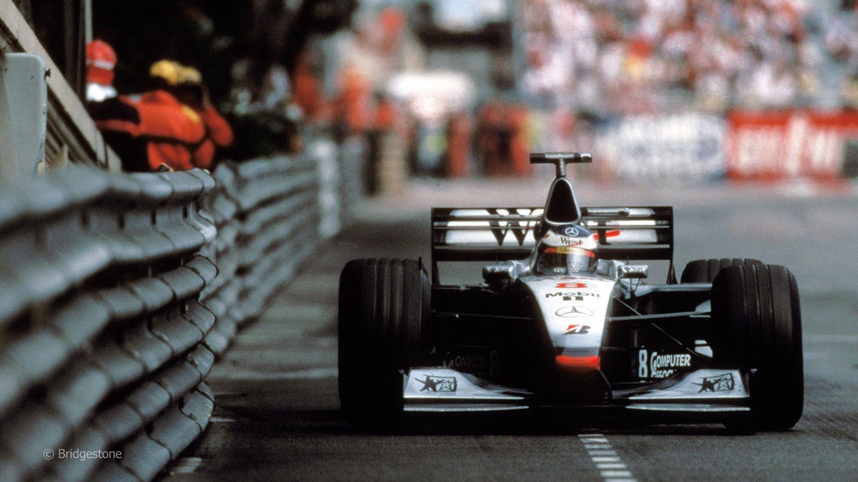 Mika Häkkinen In His McLaren MP4 13 (Monaco, 1998)