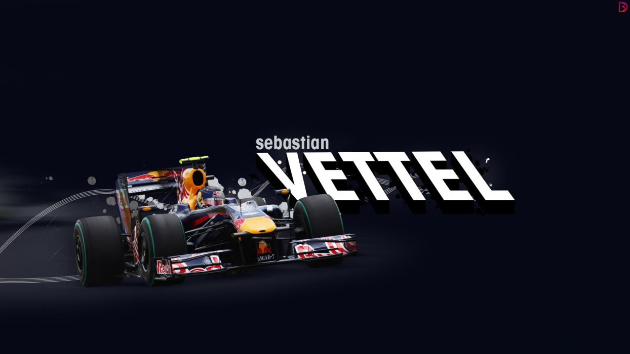 Sebastian Vettel RedBull wallpaperx1080