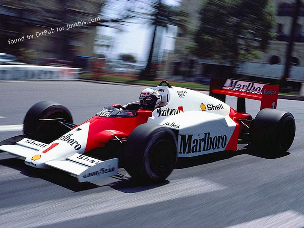 Formula 1, MP4 2C And Alain Prost [1280×853]. Ditpub's Blog
