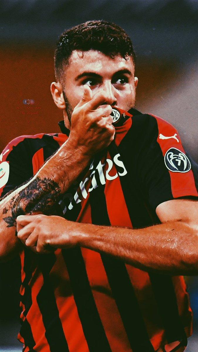 AC Milan Lockscreens Cutrone ❤ #ACMilan