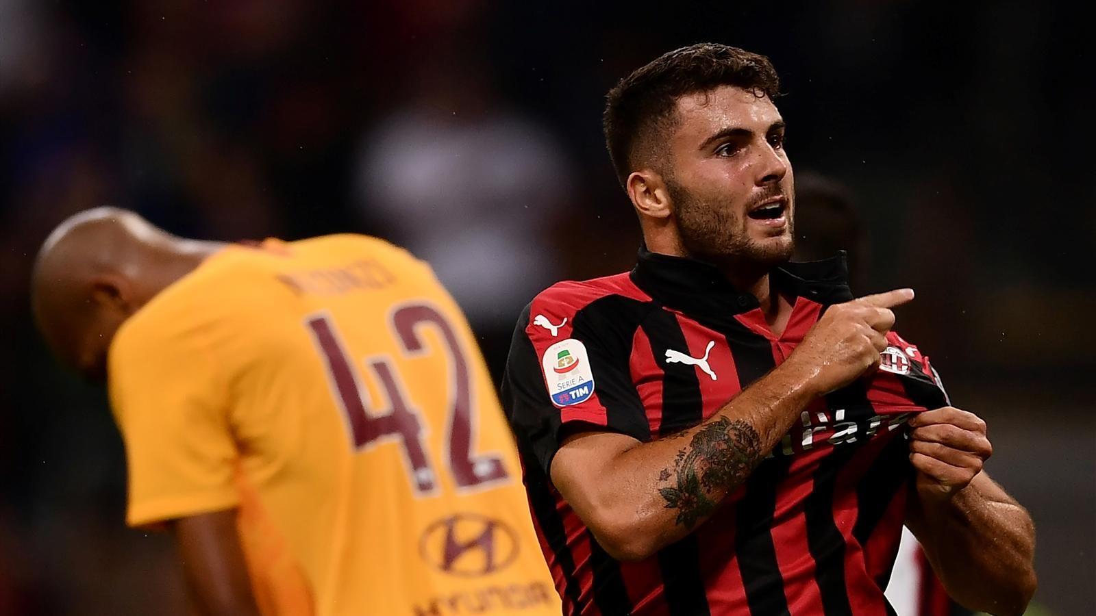 Last Gasp Patrick Cutrone Goal Gives AC Milan Victory Over Roma