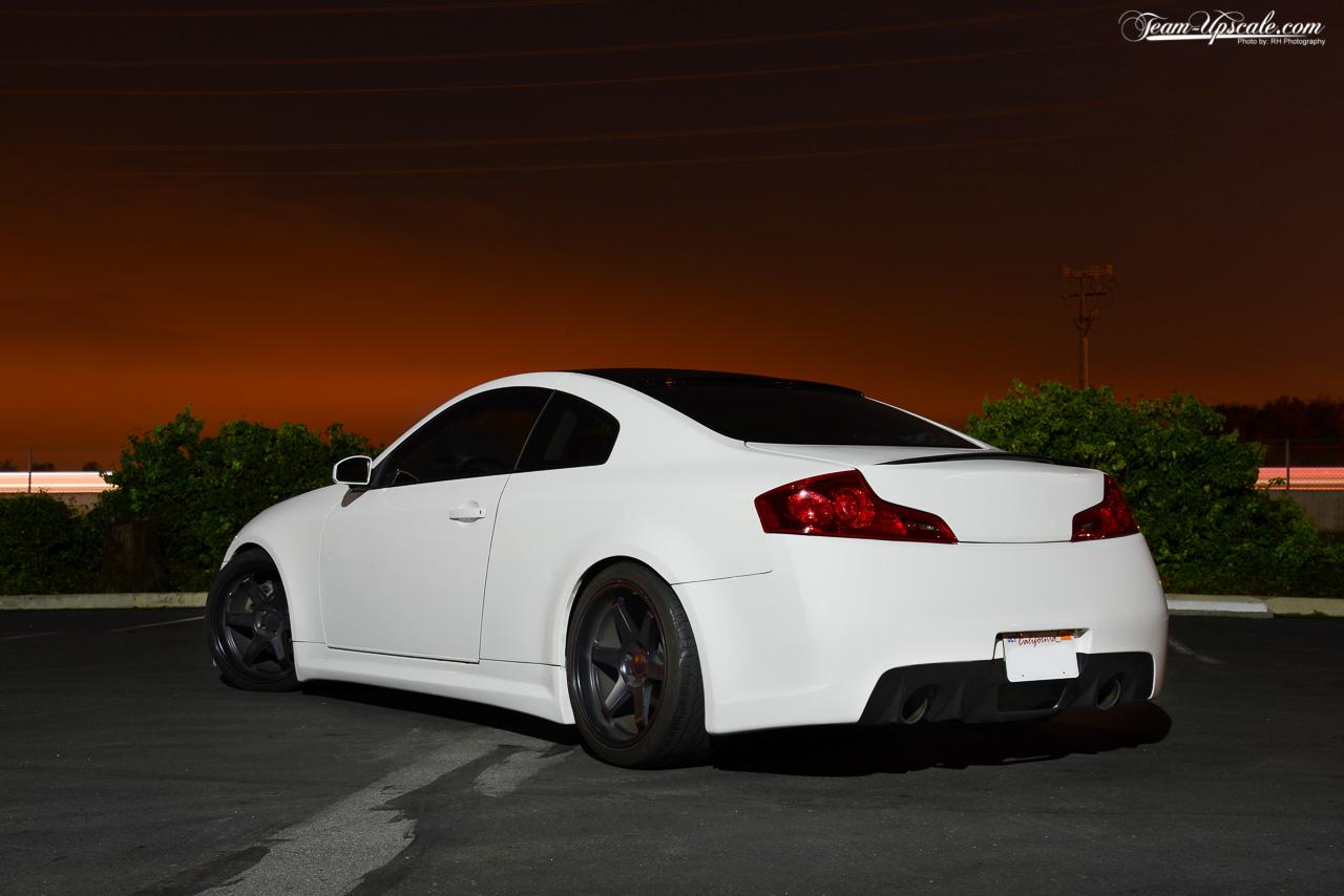 White G35 Stance