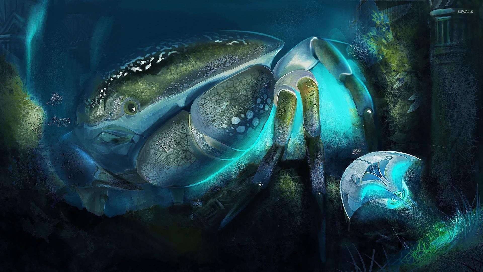 Giant crab wallpaper wallpaper