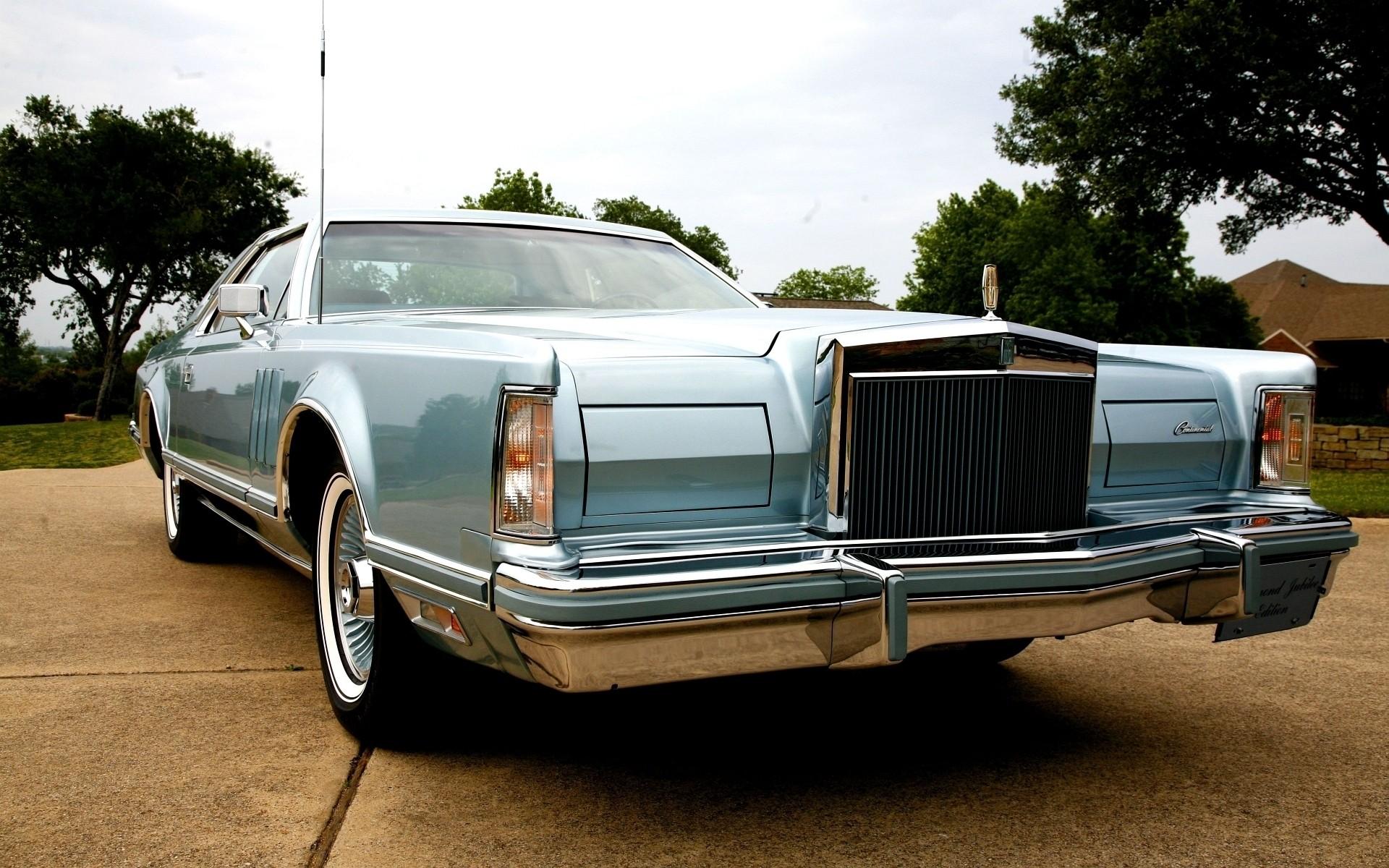 Vintage Lincoln Continental. Android wallpaper for free