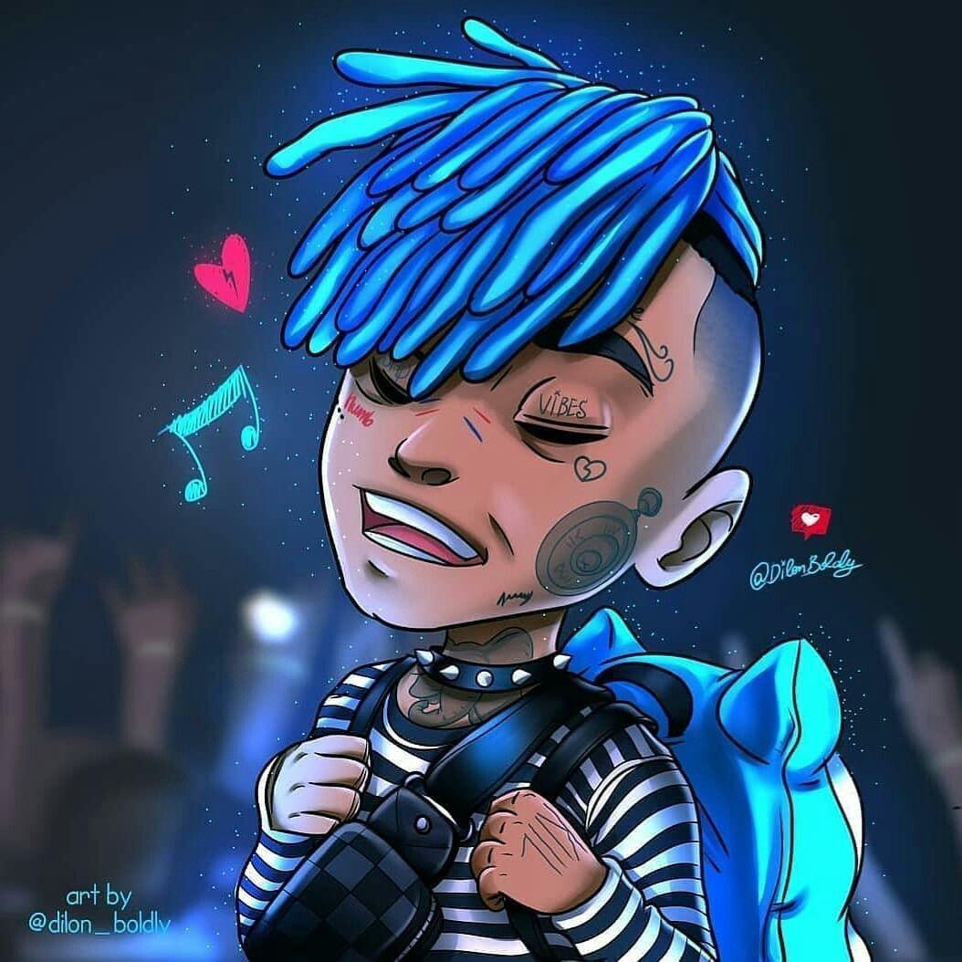 Xxxtentacion - Fan Art - Anime Wallpaper Download