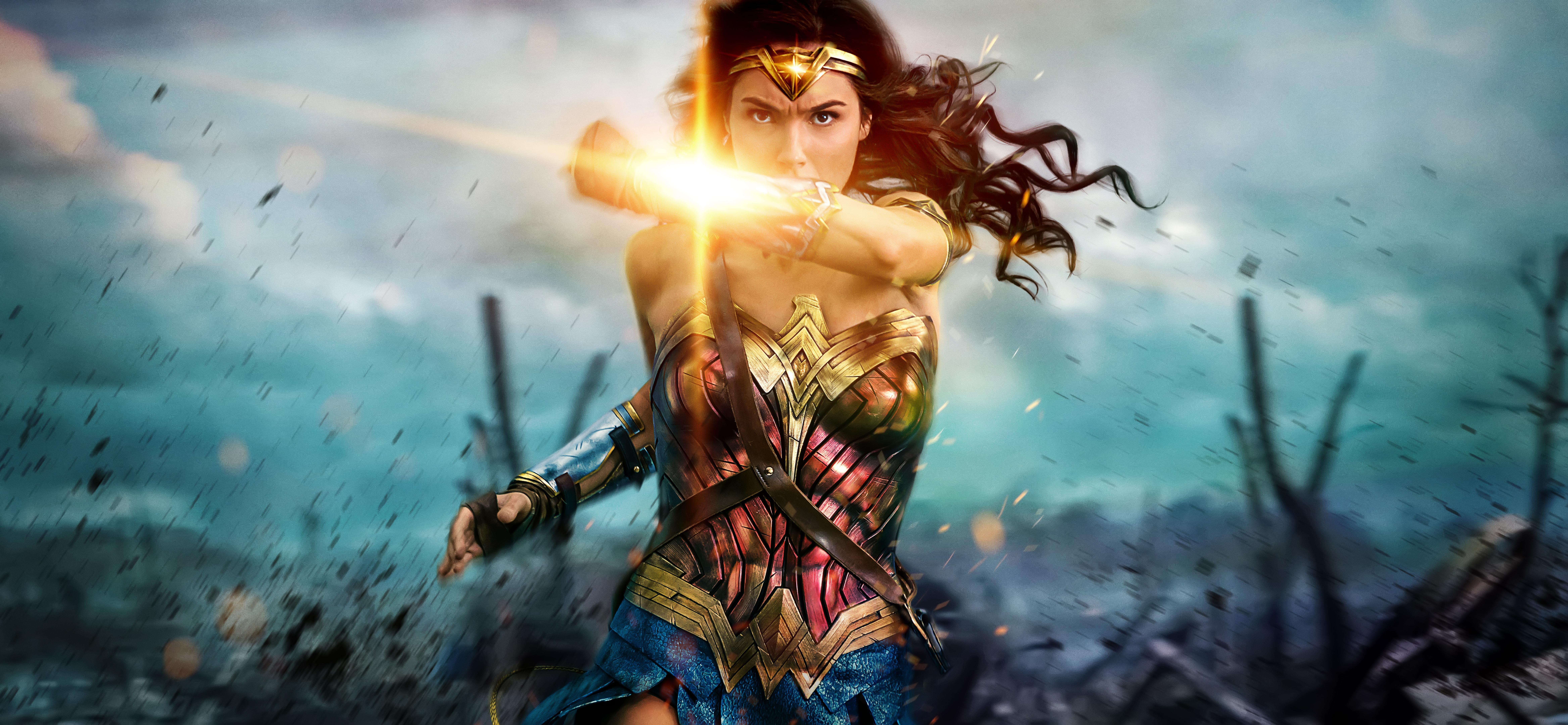 Wallpaper Wonder Woman, Diana Prince, Gal Gadot, 4K, 8K, Movies