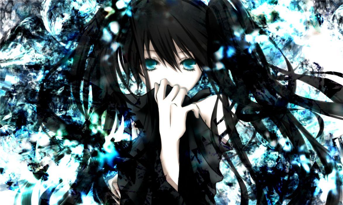 Black Rock Shooter girl wallpaperx1194
