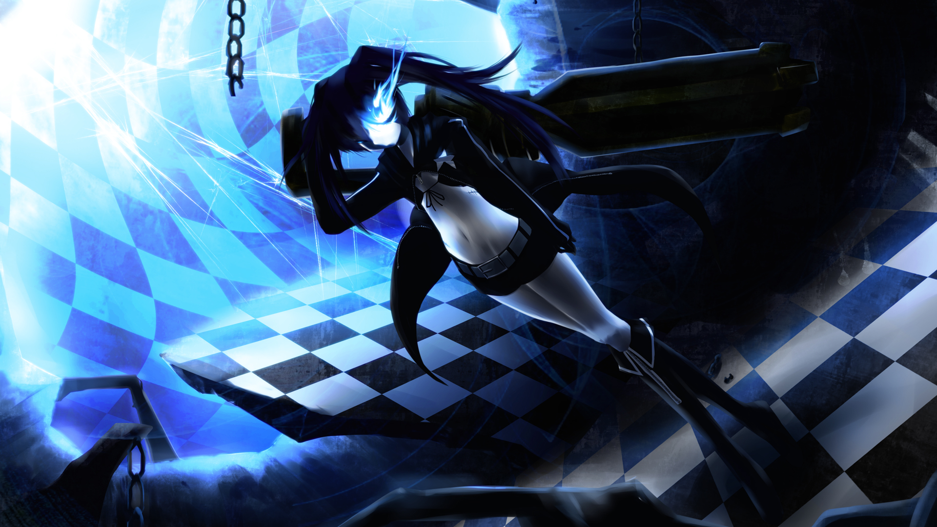 Black Rock Shooter HD Wallpaper