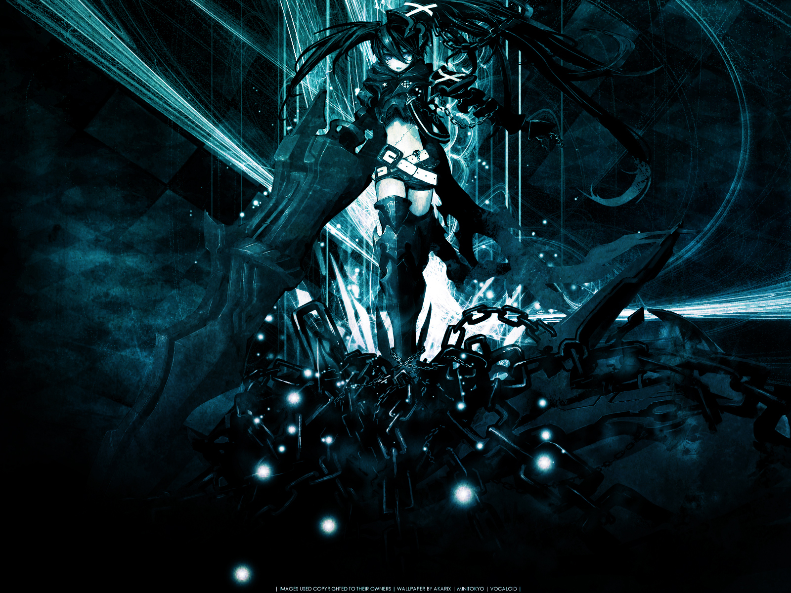 Black Rock Shooter Bakgrund and Bakgrundx1200