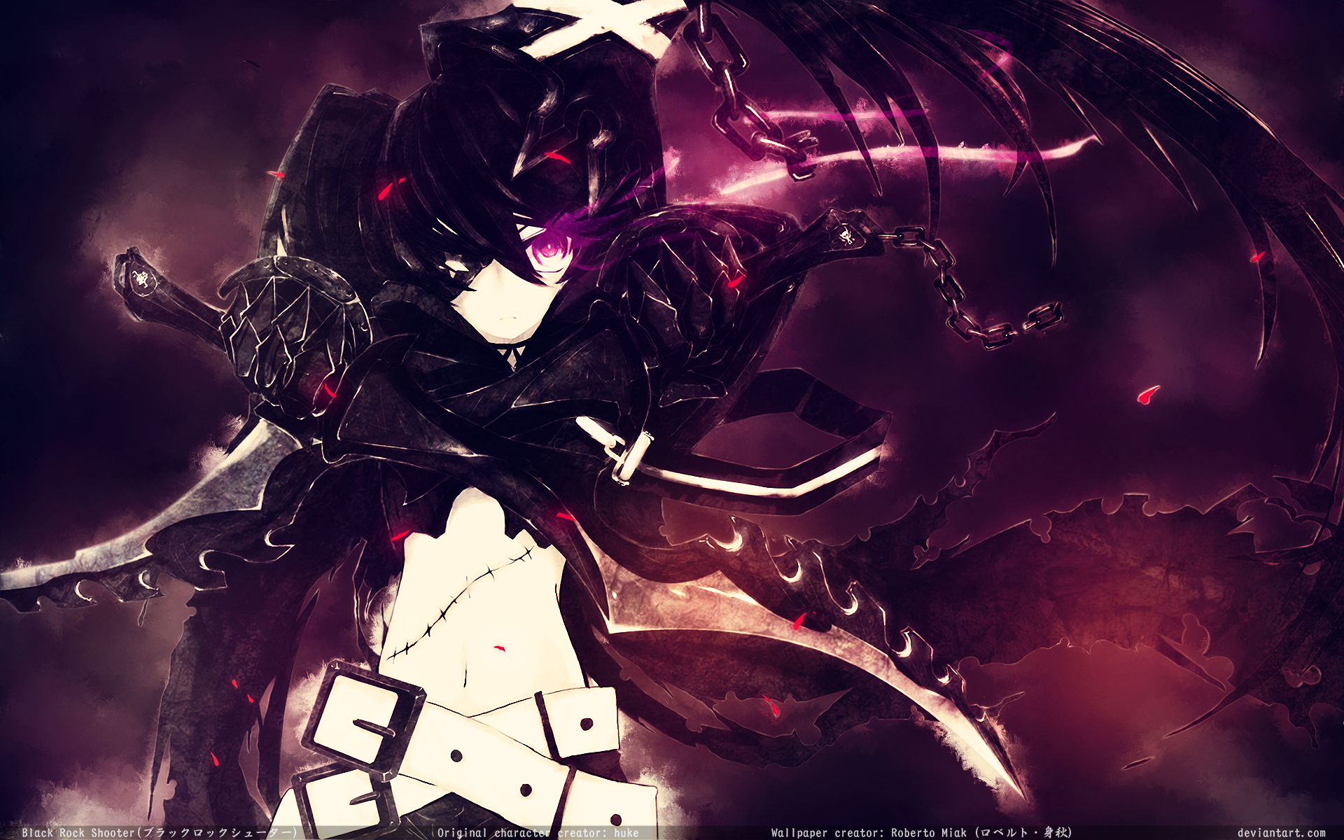 Insane Black Rock Shooter Wallpaper