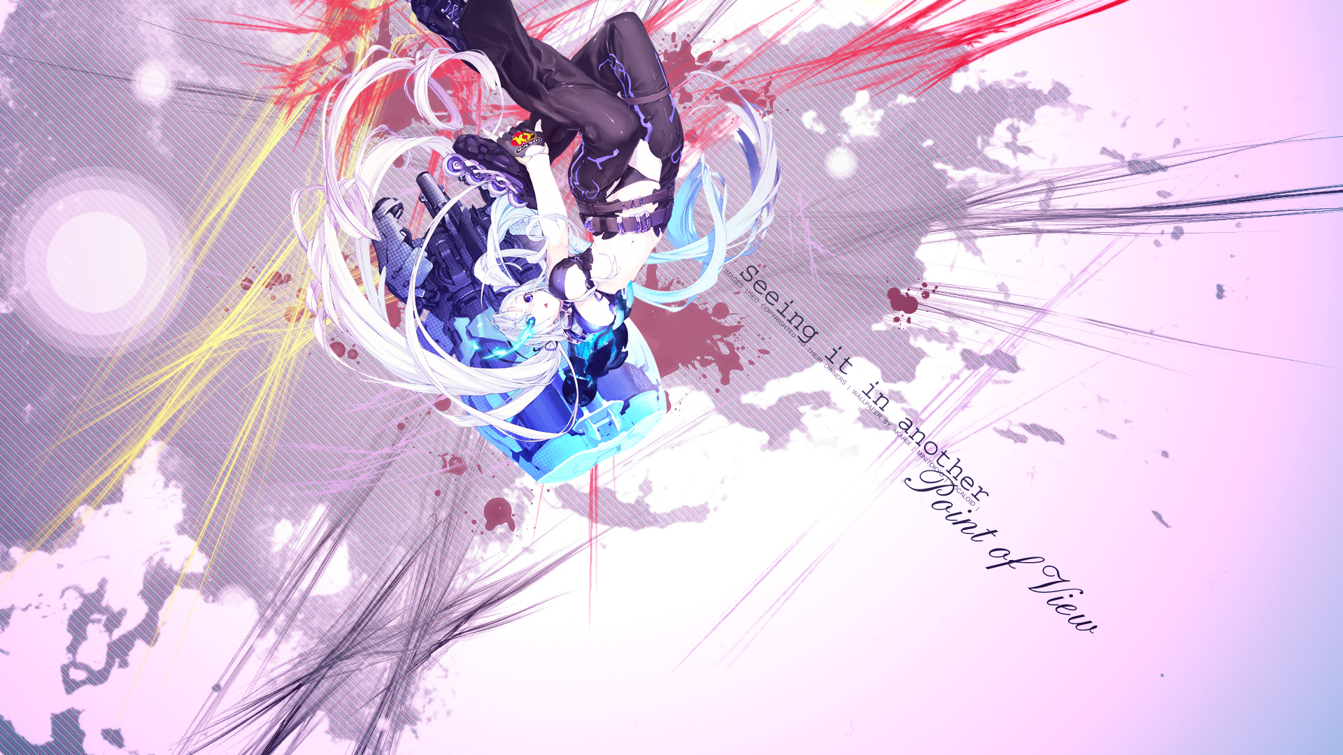Black Rock Shooter Wallpaper: Point of View